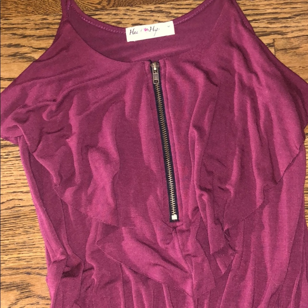 Maroon Romper - Picture 3 of 3